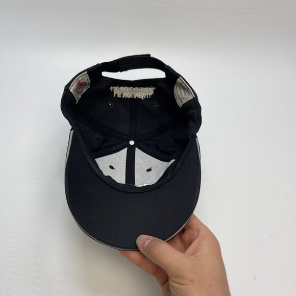 Y2K Dodge Hat Cap Strap Back Black Ram Logo Tribal Choko Motorsports Adjustable - Picture 7 of 14